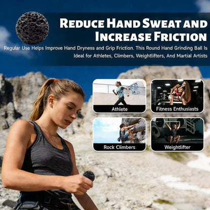 Callus Ball for Hand Rock Climbing Palm Trainer Sweatproof Grip Strength Ball for Women Athlete Beginner Professional Sports