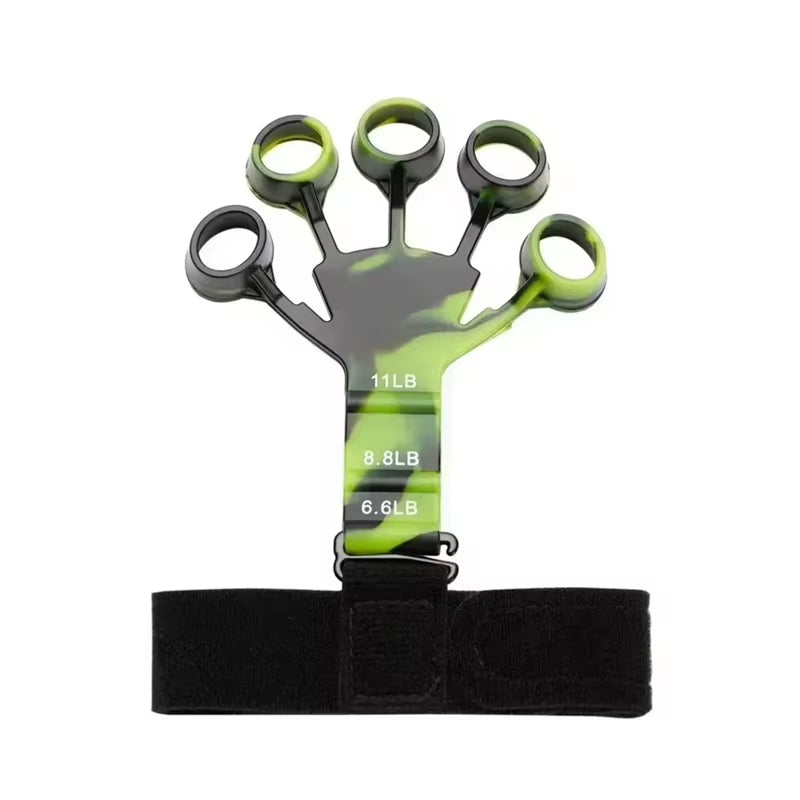 Finger Trainer Five Finger Rehabilitation Device Wrist Hand Grip Extender Therapy Tool Silicone Grip Enhancer Forearm Exerciser
