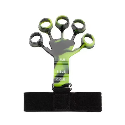 Finger Trainer Five Finger Rehabilitation Device Wrist Hand Grip Extender Therapy Tool Silicone Grip Enhancer Forearm Exerciser
