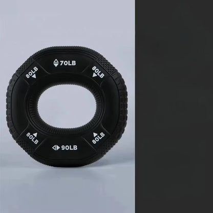 Silicone Grip Strength Ring & Ball Set, Professional Hand Forearm Muscle Trainer, Hand Grip Exerciser for Strength Training