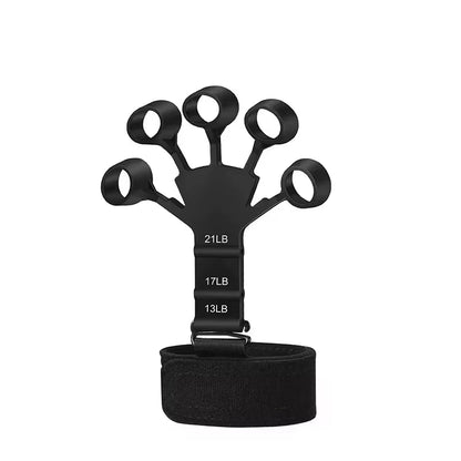 Finger Trainer Five Finger Rehabilitation Device Wrist Hand Grip Extender Therapy Tool Silicone Grip Enhancer Forearm Exerciser
